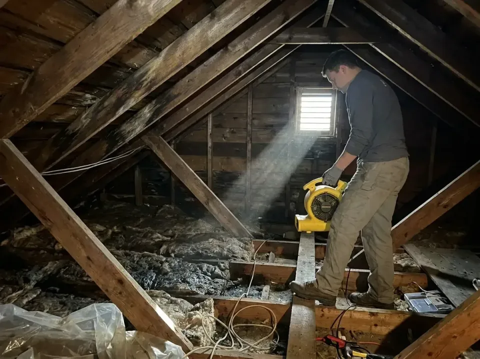 attic-water-damage-drying-proc-007 — frequently asked questions, Emergency Water Extraction & 24/7 Flood Response in Mount H…